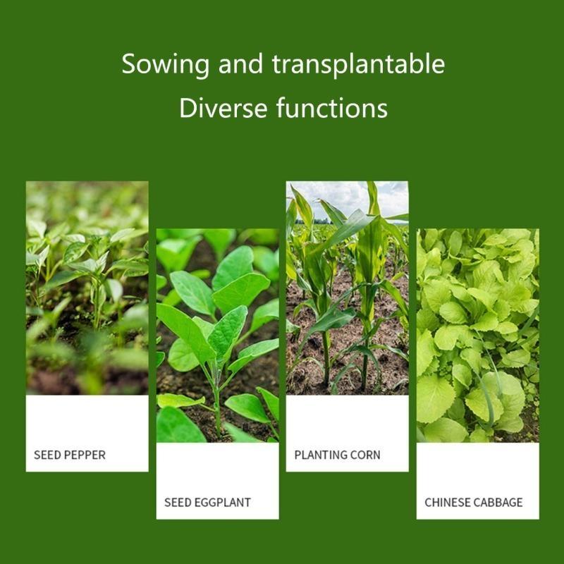 652F Gartentopf Werkzeug Handzwiebelpflanzwerkzeug Edelstahl Zwiebelumtopfer