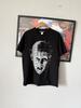 VTG Clive Barker Hellraiser Schwarzer Pinhead Großes Gesicht Horrorfilm T-Shirt Y2K Unisex T-Shirt