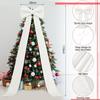Extra Large Wedding Bow Decor, 118x28 Inch Giant Satin Bow with Long Streamer Huge Decorative Oversized Gift Belt for Arch Bachelorette Birthday