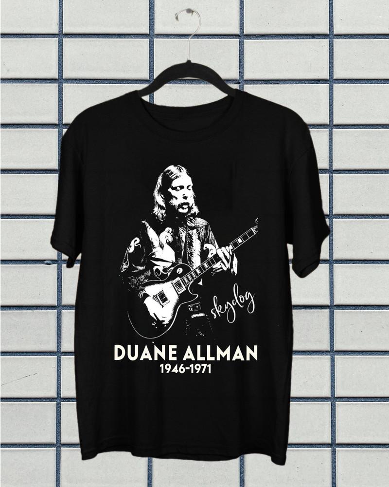 

Duane Allman 1946 1971 Band Gift For Fan S to 5XL T shirt Unisex T-Shirt S