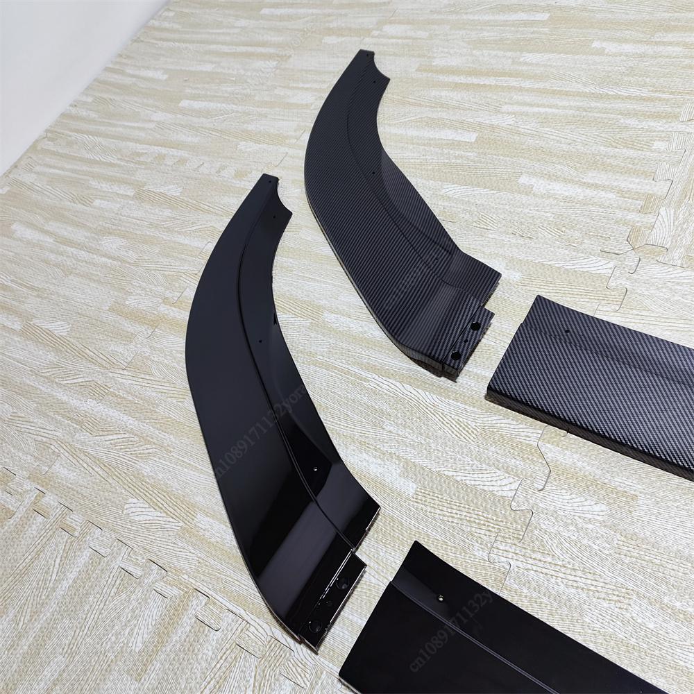 For Volkswagen Golf 6 MK6 R R20 2008-2013 Front Bumper Lip Spoiler Splitter Diffuser Deflector Canard Spoiler Body Kits Tuning