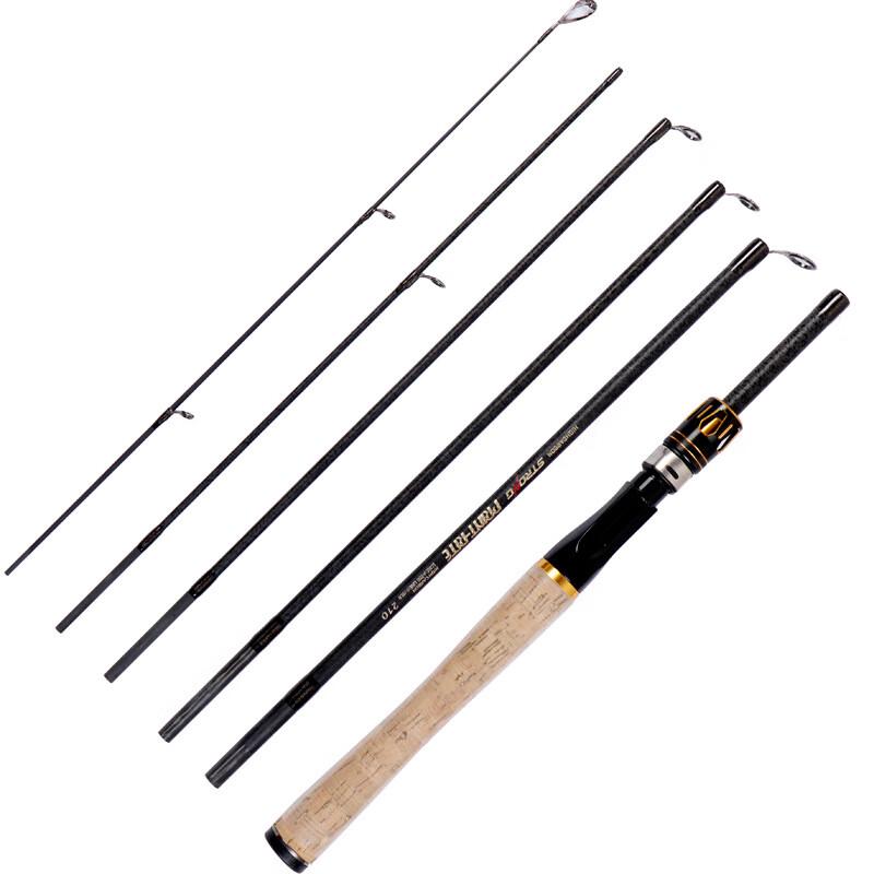 Fula De Solid Carbon Multi-Section Lure Rod