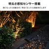 Takasho ExLights Solar Uplight FLAG, Dark Gray, Long-lasting illumination, Premium brightness, ABS resin, Polycarbonate, Aluminum, LGS-EL08