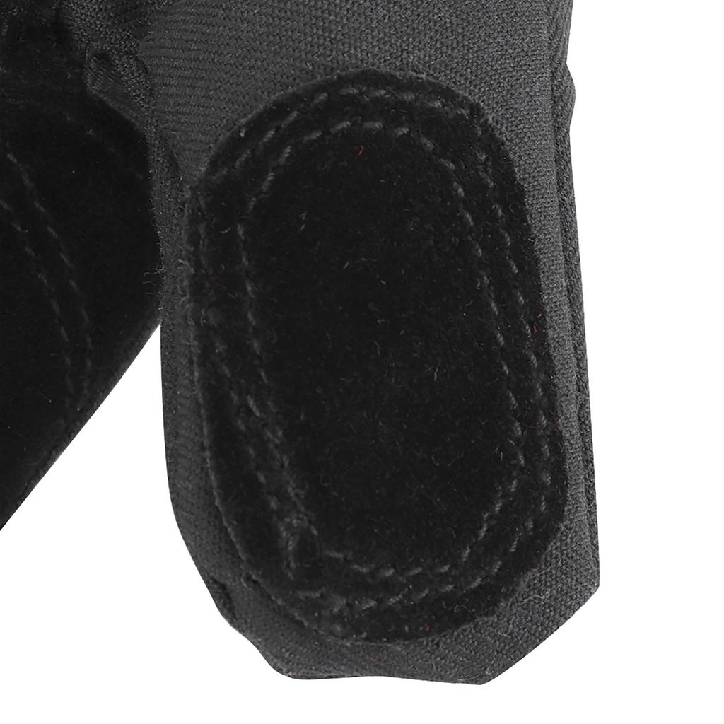 Flammhemmende Feuerwehrhandschuhe, hitzebeständig, wasserdicht, atmungsaktiv, Feuerwehr-Handschutzhülle, Schwarz und Gelb