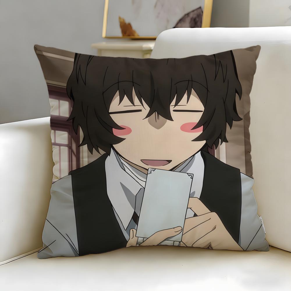 

Класична наволочка для подушки Bungo Stray Dogs – М яка та легка у догляді – Універсальна для дивана, ліжка, подорожей та офісу 30cmx30cm