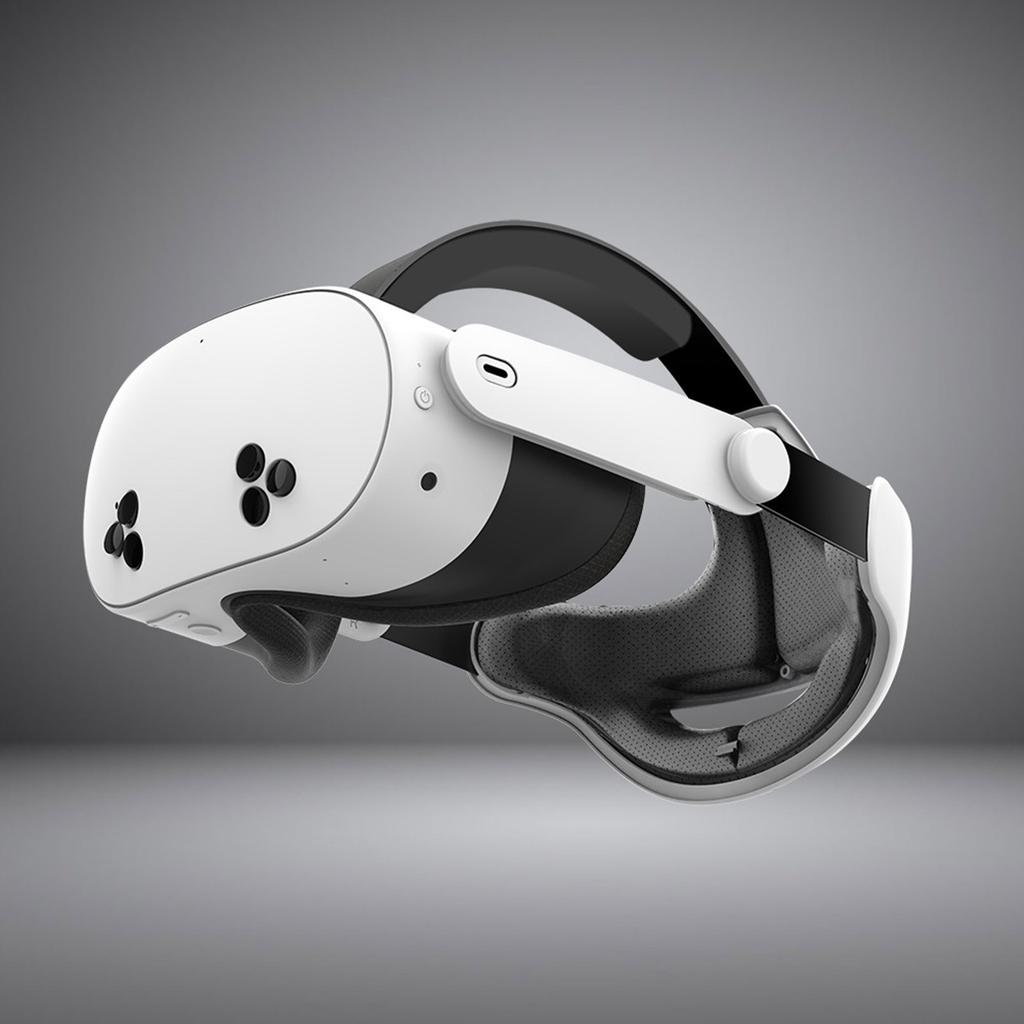 Adjustable Head Support Straps for 3S VR Headsets, Customizable Comfort with Advanced Pressure Reduction