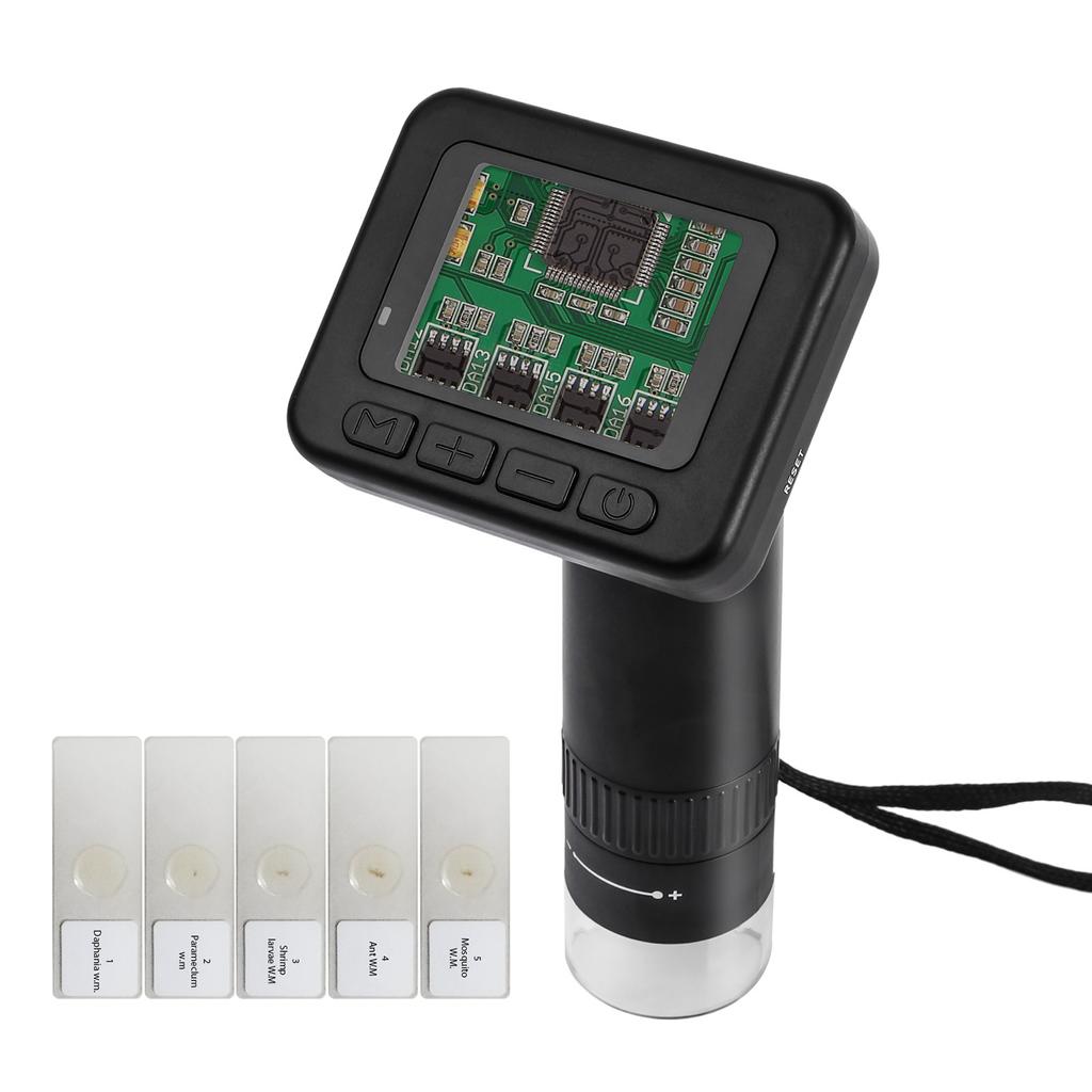 Handheld Digital Microscope for Adults 1000X Magnification Portable Microscope for Kids 2.0 Inch IPS Screen 32M Photo