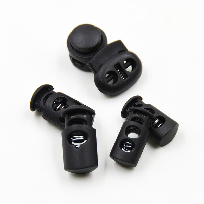 Plastic Spring Buckle, Luggage Accessories, Hanging Bell Elastic Adjustment Rope Buckle, Rope Lock, Pull Wire, Coat And Hat Pig Nose Buckle