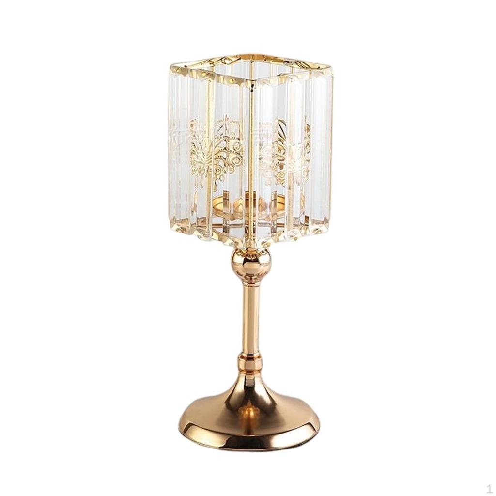 Candle Holder Tea Light Candlestick Romantic Votive Stand for Holiday Decor