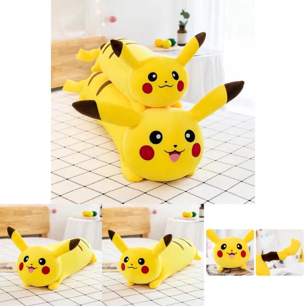 Grande Cuscino Peluche Pikachu Per Dormire E Decorazione Morbido E Coccoloso
