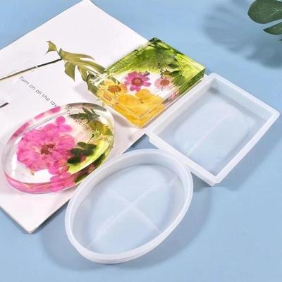 1 moule en résine époxy cristal, boîte à savon, plateau de moulage, moule en silicone, bricolage, artisanat, décoration, outil de fabrication de bijoux
