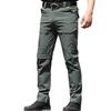 Summer men's tactical trousers multi-bag quick-drying overalls outdoor anti-splashing combat trend