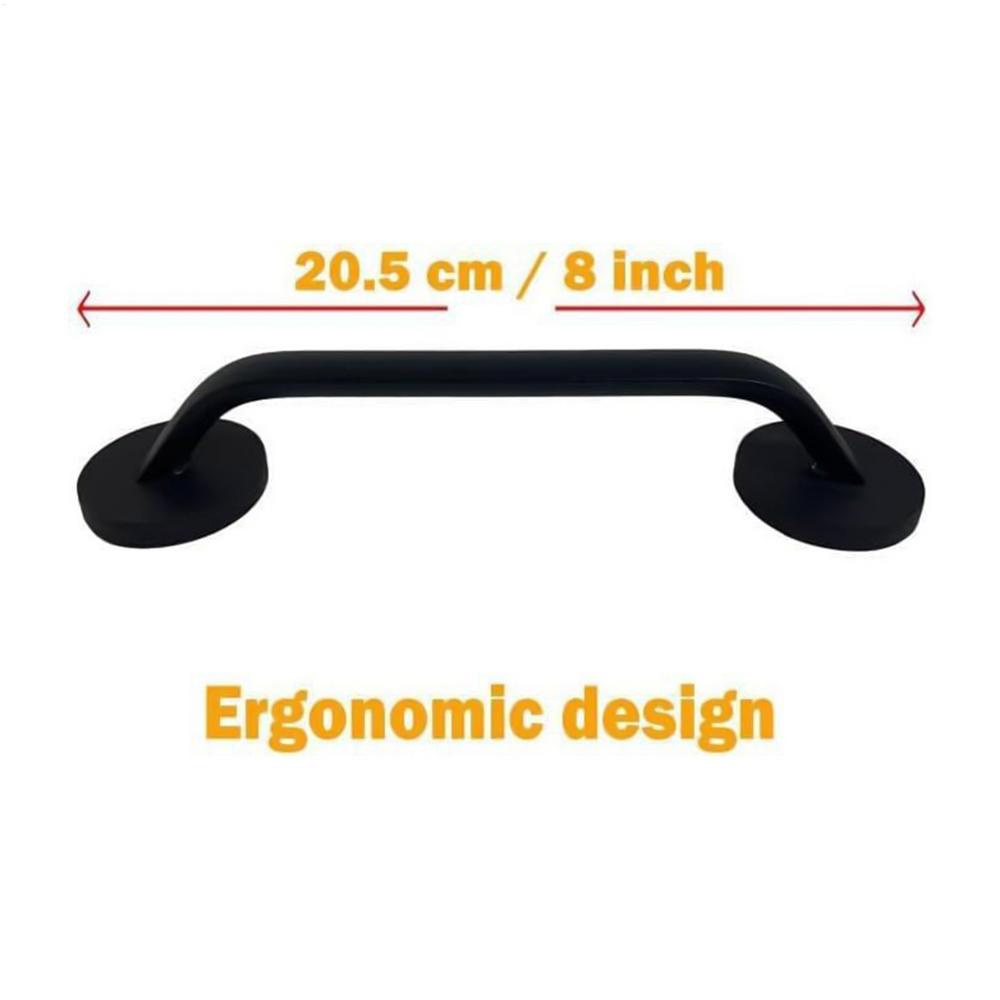 

Magnetic Aluminum Ergonomic Replacement Handle Versatile Pull Bar for Refrigerators Dishwashers Dryers, Home Dorm & Garage чёрный
