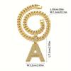 European American Trendy Hip-Hop Cuban Necklace Customizable Best Selling Alloy Rhinestone Female Pendant Fashion Necklaces
