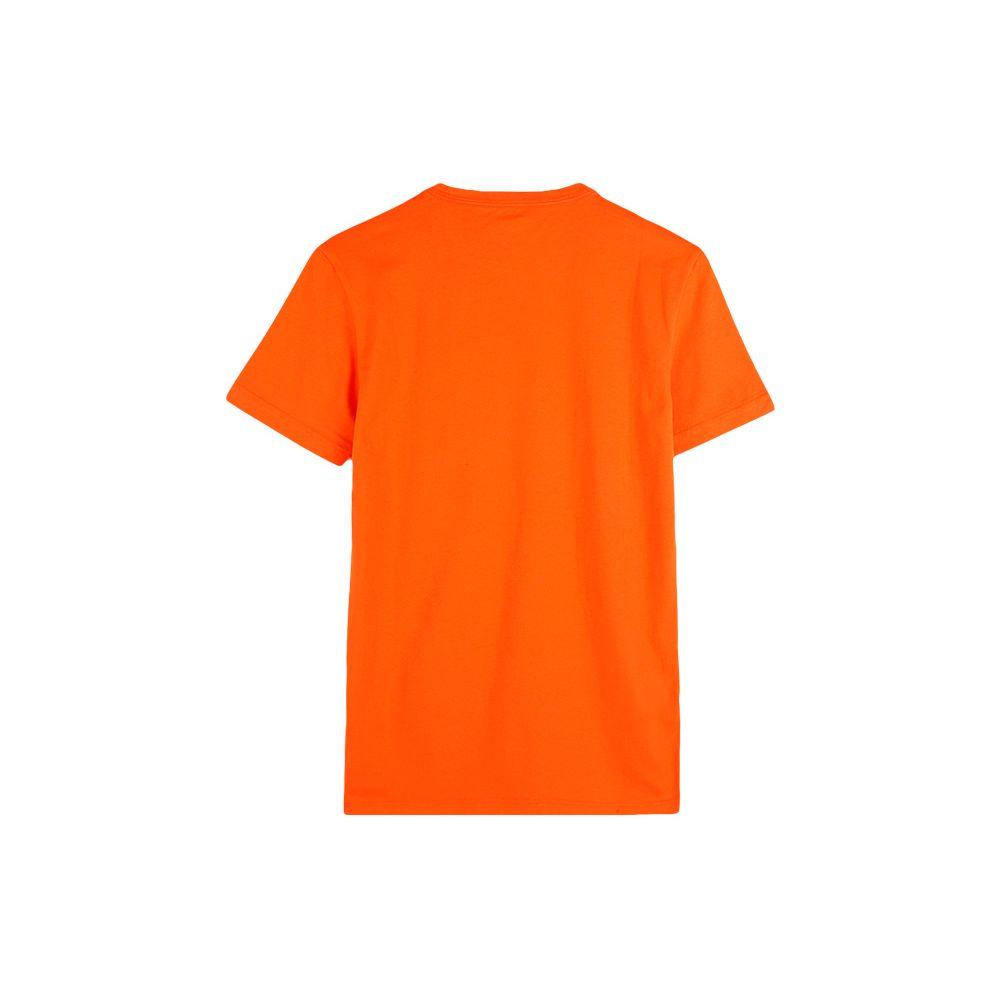Adidas Casual Sports Round Neck T-Shirt Men Tops Orange DZ7232