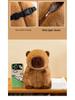 Capybara Plush Toy Car Tissue Box Cover: Cute Storage Ornament Holder