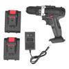 42V Cordless Electric Drill 2?Variable Speed Portable Zinc Alloy Screwdriver 350/1400rpm