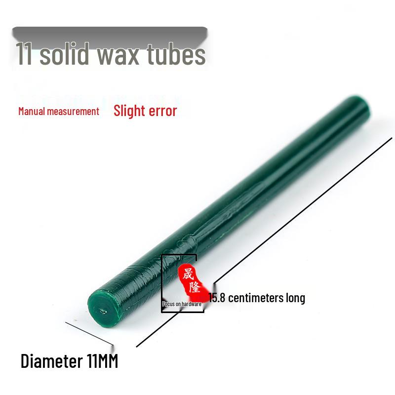 Wax Tube for Jewelry Design and Casting: Carving Wax for Lost-Wax Method and Mold Production