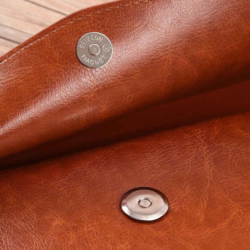 A4 A5 A6 Skórzany Folder na Dokumenty Pakiet Danych Torba na Dokumenty Modna Aktówka Umowa Danych Torba na Akta Rachunków Artykuły Szkolne Biurowe