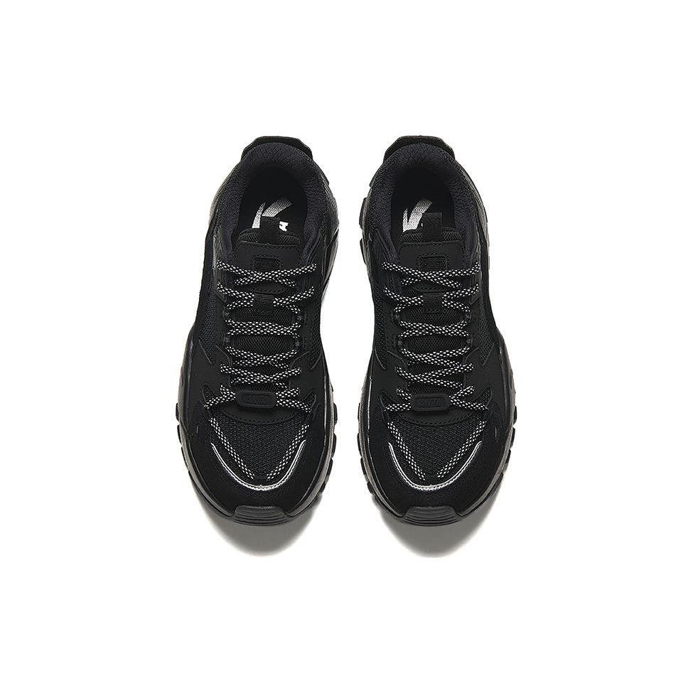 Anta Star River Round Toe Comfortable Non-Slip Wear-Resistant Low-Top Casual Shoes Women Sneakers Black 922418848-3