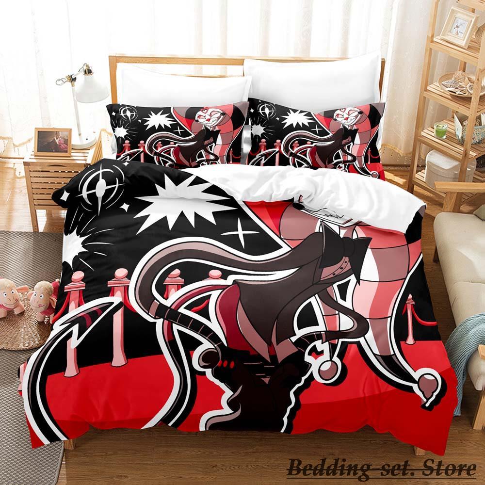 Fizzarolli Boss Sängkläder Enkel Tvilling Full Queen King Size Sängkläder Vuxen Barn Sovrum Påslakan Set Anime Parure De Lit Säng