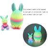 2 Pcs 3D Printed Easter Egg with Bunny Inside Prefilled Easter Bunny