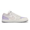 Jordan Air Jordan 1 Vintage Basketball Shoes Unisex Low top Beige/White/Silver/Purple IH7323-100(Team1189-)