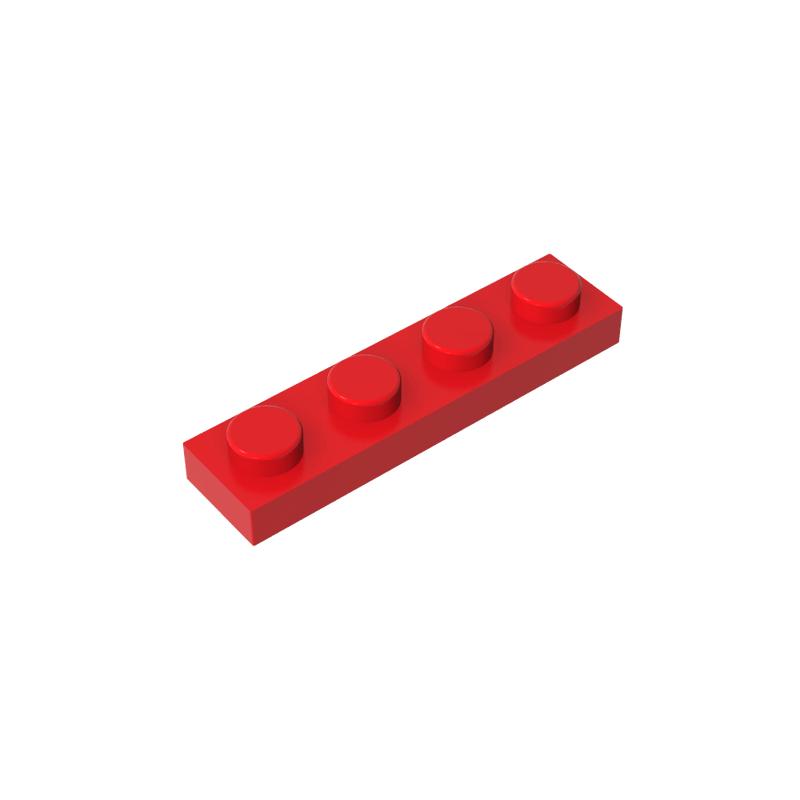 100pcs/lot MOC Parts 3710 Plate 1x4 Compatible Figures Bricks DIY Assmble Building Blocks Particle Kid Puzzle Brain Toys Gift