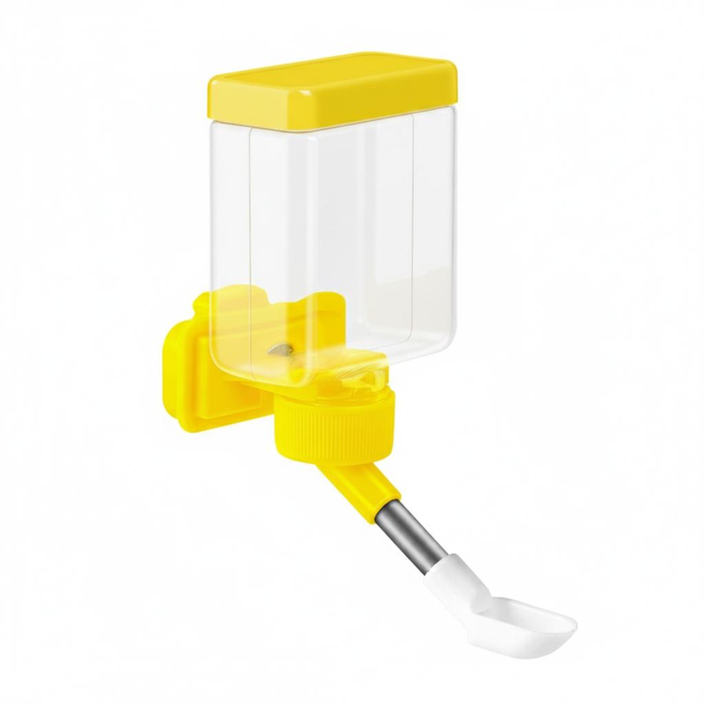 Bird Automatic Waterer Parrot Cage Accessory Drinking Dispenser with Leak Proof Design for Small and Medium Birds