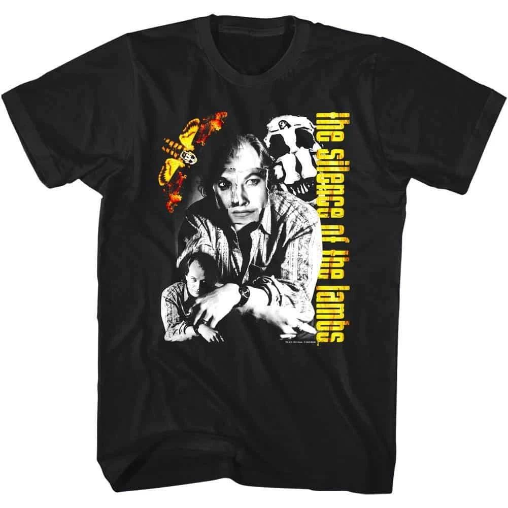 Silence of The Lambs Buffalo Bill Collage Men s T Shirt L