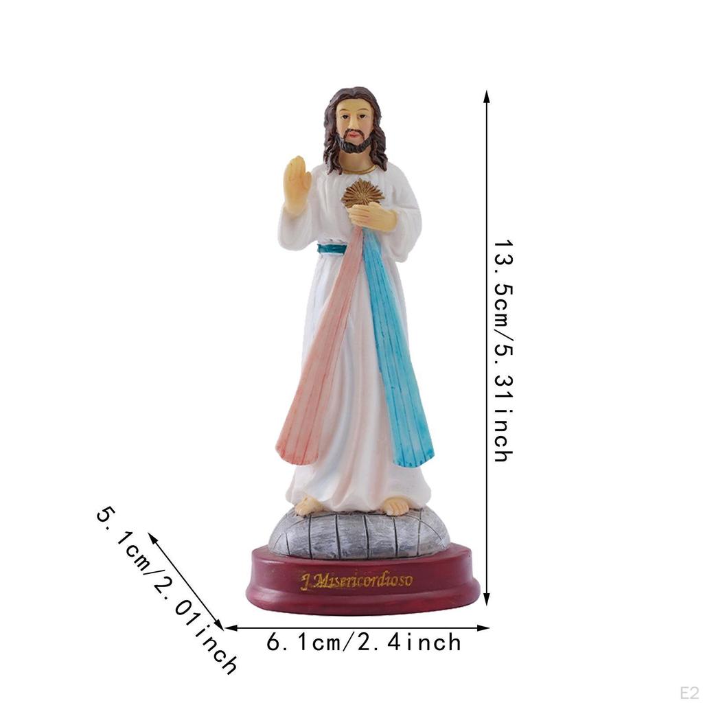 Elegant European Man Statue Resin Sculpture Desk Collection Housewarming Gift Classic Versatile