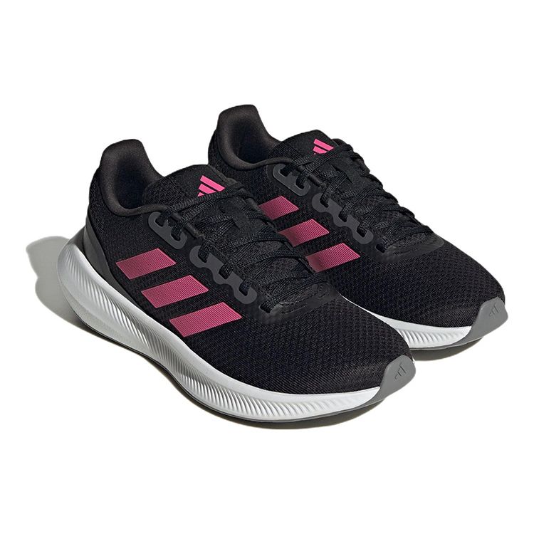 Adidas Runfalcon 3.0 Black Pulse Magenta Women Sneakers Core-Black Grey-Six HP7560