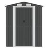 VidaXL Garden Shed Anthracite 192x689x223 Cm Galvanized Steel 3147455
