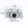 Men's Punk Leather Belt - Artistic Style Cowhide Camera Personality