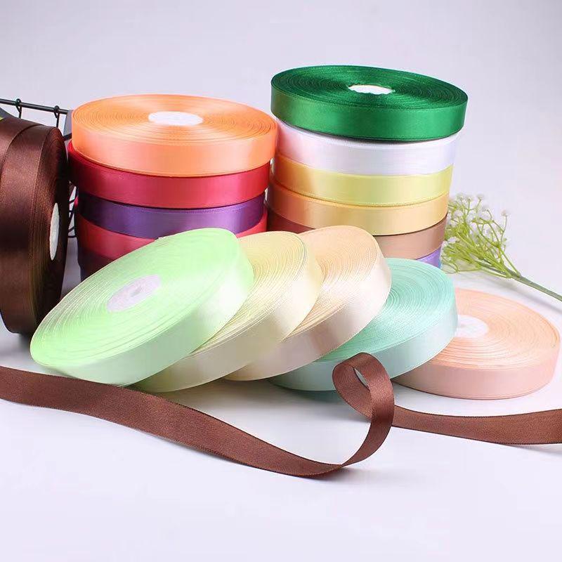2cm Satin Ribbon Roll for Weddings, Gifts, Bows, Webbing, and Cake Decor