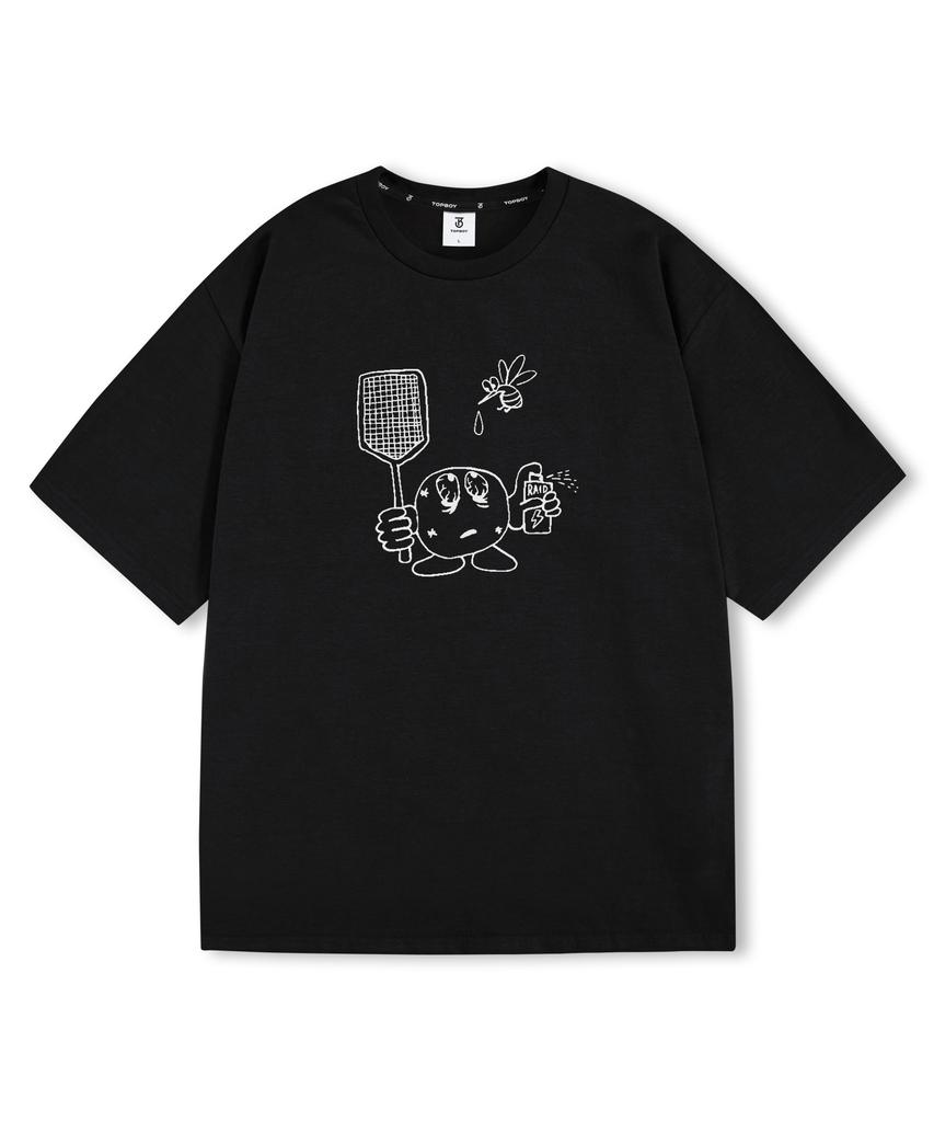 TOPBOY Mosquito Oversized Short Sleeve T-Shirt (Type B)