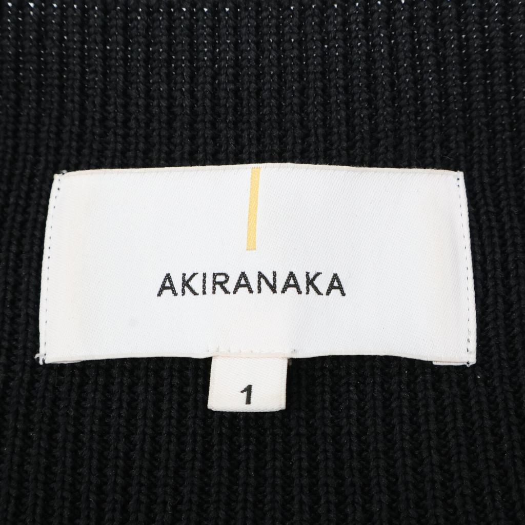 AKIRA NAKA Black EW2229-BK Cotton Blend Pullover Knit Tops 1 blackUsed