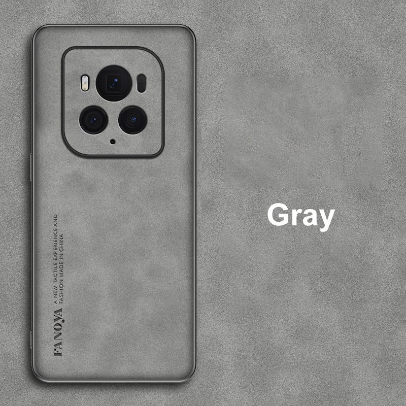 For Honor Magic 6 Ultimate Case Luxury PU Leather Phone Case For Honor Magic 6 Pro RSR 5G Back Cover Silicone Full Protection