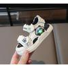 New Summer Luminous Closed-toe Sandals, Waterproof Soft Sole Toddler Walking Shoes