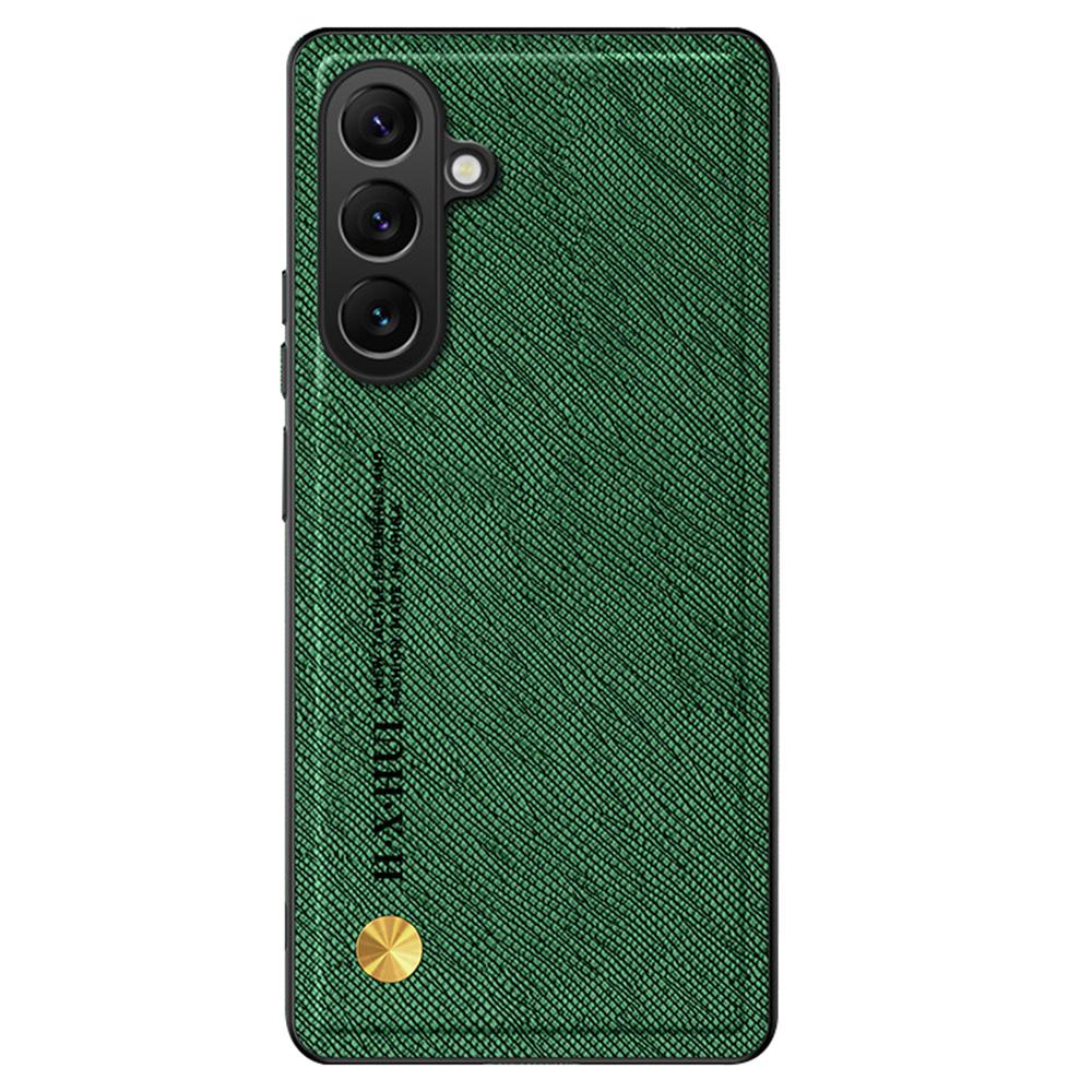 For Samsung Galaxy A26 5G Case Cross Texture Leather + TPU Phone Cover Support Magnetic Car Holder