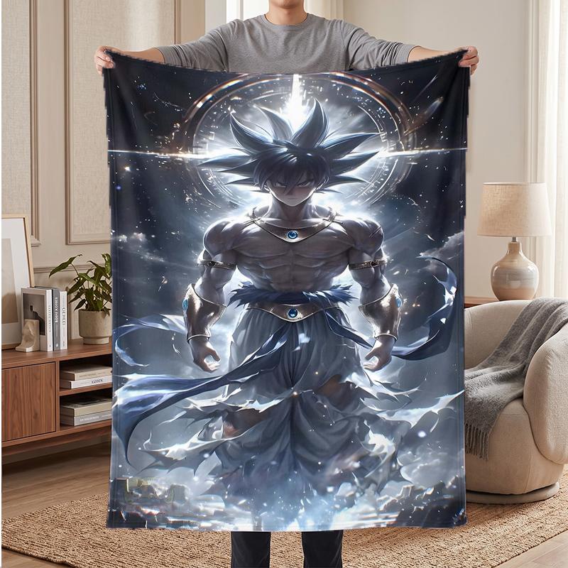Dragon Ball Soft Warm Flannel Blankets Comfortable Blanket for Home Decoration Gifting