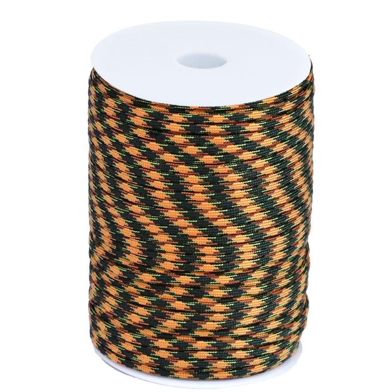 100 M Outdoor Seven-Core Umbrella Rope 4mm Umbrella Rope Bracelet Braided Line Military Fan 7-Core Survival Umbrella Rope