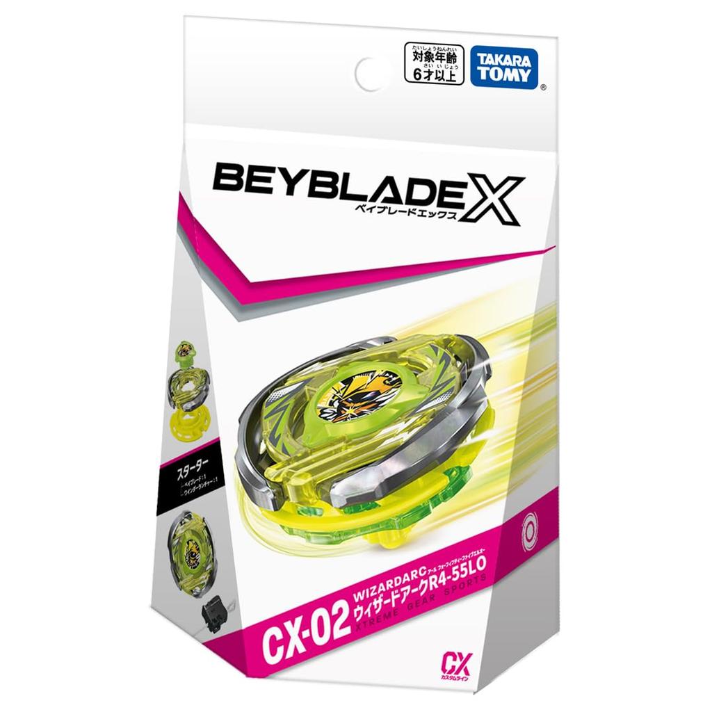 BEYBLADE X Beyblade X Starter Wizard Arc CX-02 R4-55LO