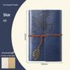 Retro Leaf Ring-Bound Travel Journal Notebook