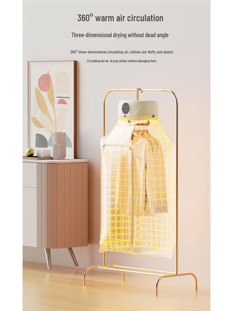Portable Foldable Automatic Ion Clothes Dryer for Home and Dorm