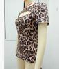 2026 Women's Summer Fashion: Casual Leopard Print Round Neck Short Sleeve T-shirt