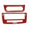 Carbon Fiber Inner Center Console CD Panel Trim For Benz GLE W166 2015-2018