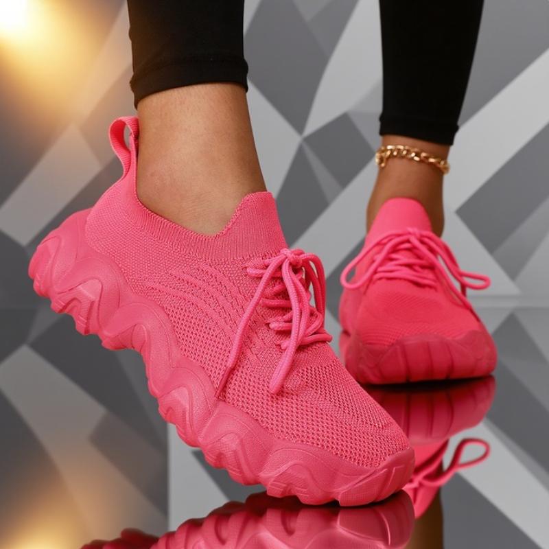 Women'S Sneakers Breathable Trendy Road Running Shoes Anti Slip Fashionable Versatile Tenis Feminino De Mujer Baskets