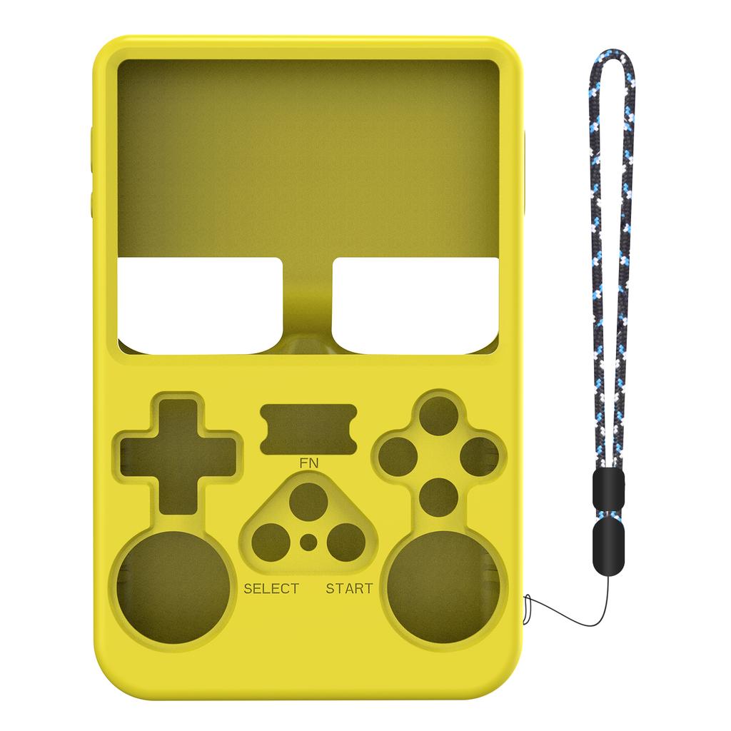 Soft Silicone Rubber Skin Cover for R36S Retro Handheld Game Console, Back Protective Case for R36S Protector Accessories