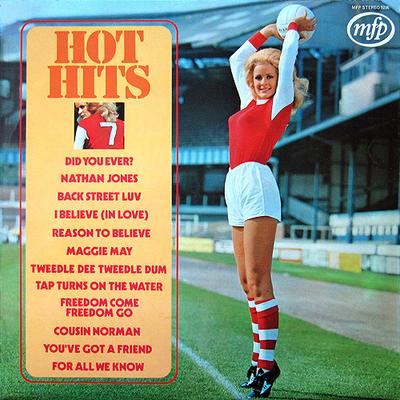 Disque LP ARTISTE INCONNU - Hot Hits 7 MFP5236 Music For Pleas 1971 UK Rock Occasion